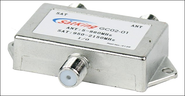 SatKing Sat/TV Diplexer 9129