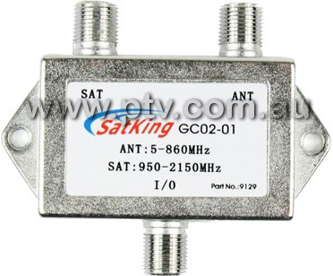 SatKing Sat/TV Diplexer 9129