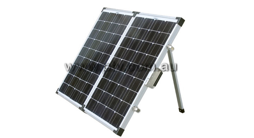 80 Watt 18V Folding Solar Panel Kit