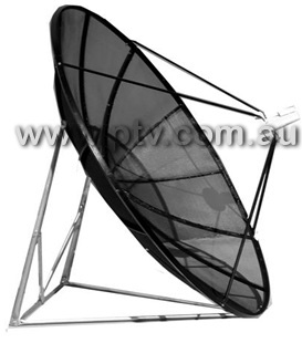 Phoenix 1.8M C-Band Mesh Dish Folding Base